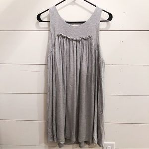 Anthropologie Grey Casual Dress